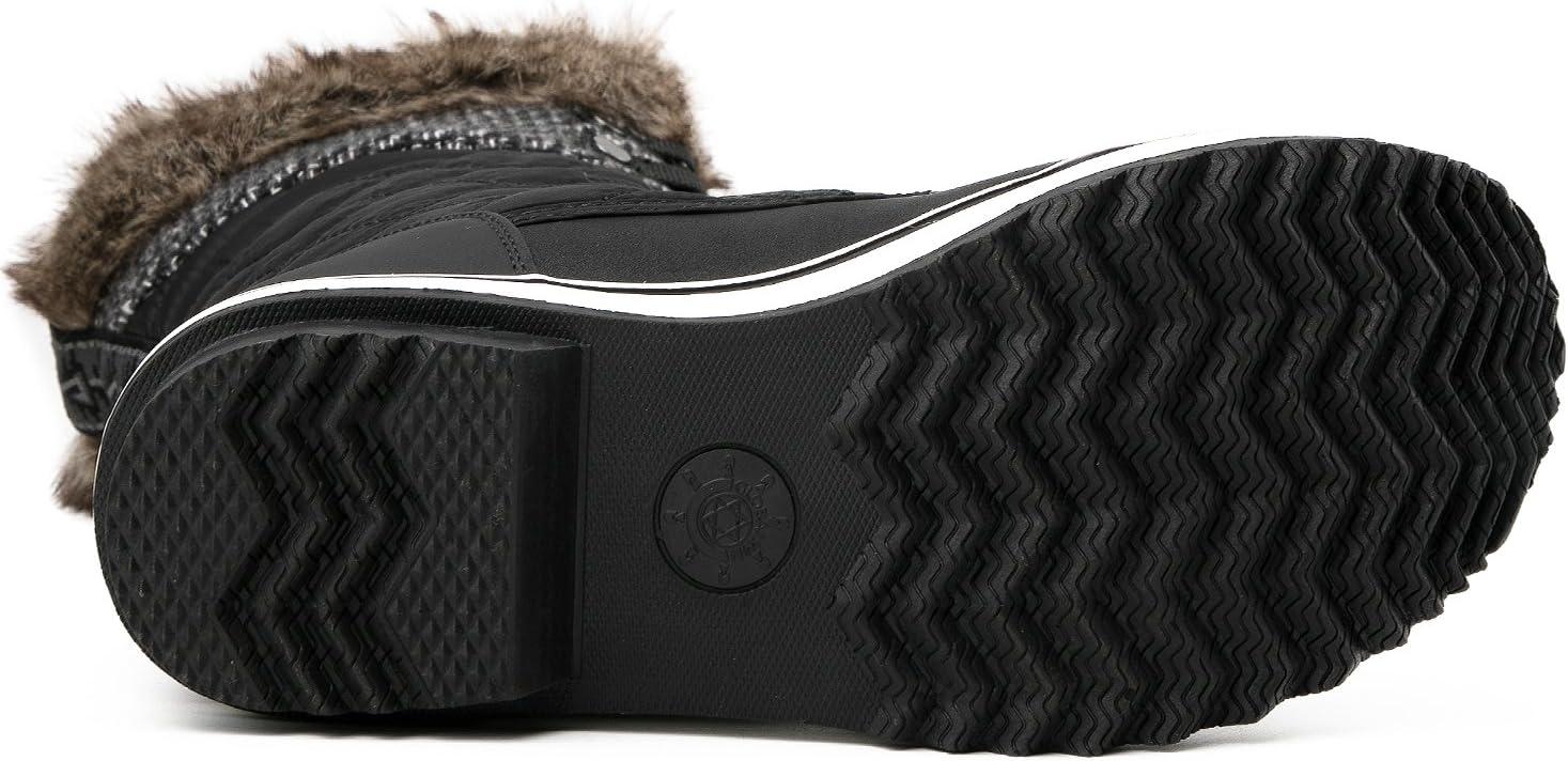 imageGLOBALWIN Womens 1730 Winter Snow Boots1732blackGrey