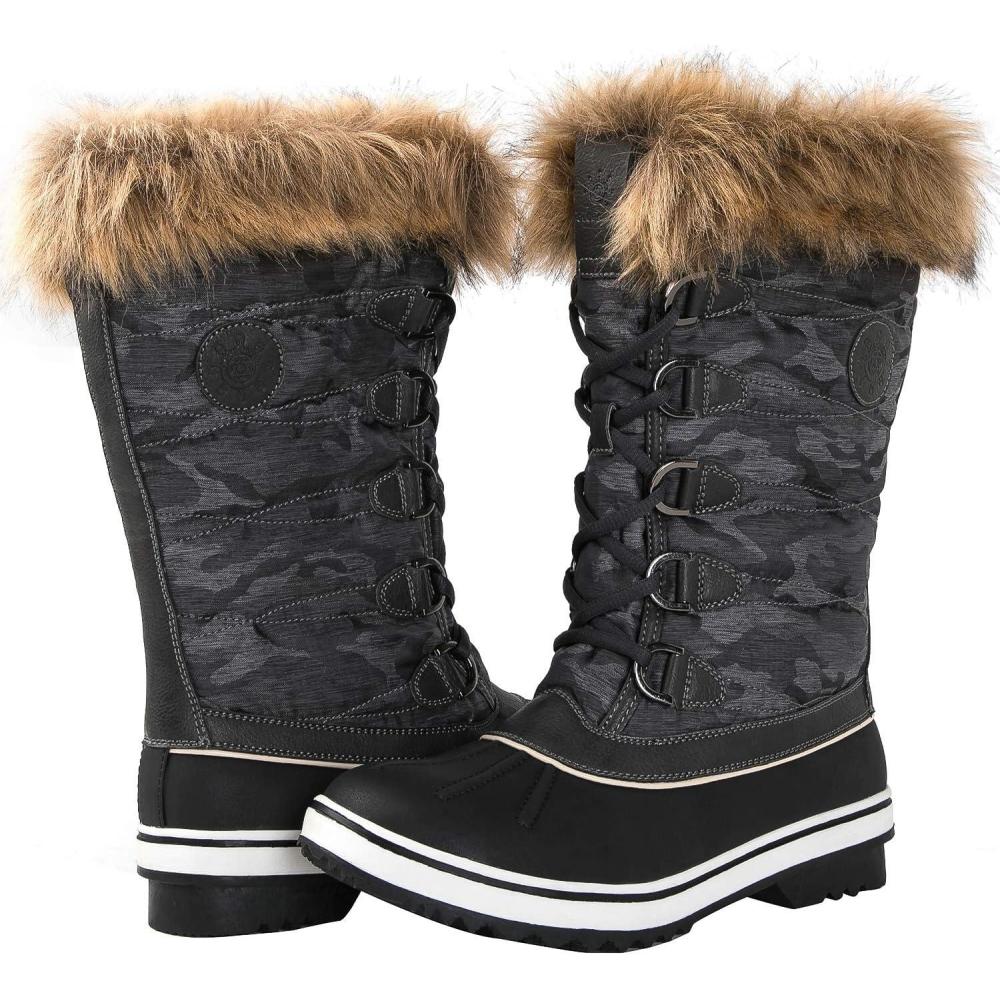 imageGLOBALWIN Womens 1837 Winter Snow Boots1837grey