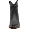 GLOBALWIN Cowboy Boots For Women Cute Cowgirl Boots Women’s Western Boots With Embroidery Side Zipper Chunky Heel(23yy16 Black)