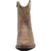 GLOBALWIN Cowboy Boots For Women Cute Cowgirl Boots Women’s Western Boots With Embroidery Side Zipper Chunky Heel(23yy16 Camel)