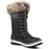 GLOBALWIN Women’s 1730 Winter Snow Boots(1732black/Grey)