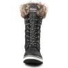 GLOBALWIN Women’s 1730 Winter Snow Boots(1732black/Grey)