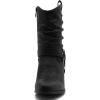 GLOBALWIN Women’s Mid Calf The Western Cowgirl Boots Fashion Cowboy Boots For Women Chunky Low Heel(19yy17 Black2)