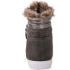 GLOBALWIN Women’s Platform Wedge Sneakers Outdoor Anti-Slip Winter Snow Hiking Furry Ankle Boots for Women(21yy02 Grey1)