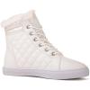 GLOBALWIN Women’s Platform Wedge Sneakers Outdoor Anti-Slip Winter Snow Hiking Furry Ankle Boots for Women(21yy02 White1)
