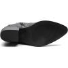 GLOBALWIN Women’s Western Boots Ankle Cowboy Boots For Women(23yy06 Silver Distressed)