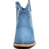 GLOBALWIN Women’s Western Boots Ankle Cowboy Boots For Women(2yy06 Denim Blue)