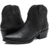 GLOBALWIN Women’s Western Boots Ankle Cowboy Boots For Women(Black)