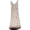 GLOBALWIN Women’s Western Charm Cowgirl Boots Mid Calf Comfy Cowboy Boots For Women With Pointed Toe(23yy15 Beige)