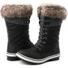 GLOBALWIN Women’s 1730 Winter Snow Boots(1732black/Grey)