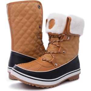 GLOBALWIN Women’s 1706 Winter Snow Boots(1706camel)