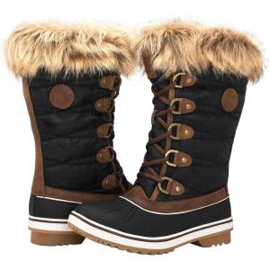 GLOBALWIN Women’s 1837 Winter Snow Boots(1837brown)