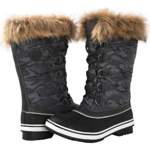 GLOBALWIN Women’s 1837 Winter Snow Boots(1837grey)