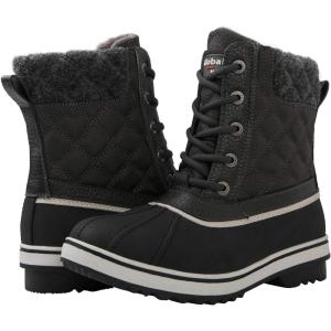GLOBALWIN Women’s Winter Ankle Snow Boots(1930grey)