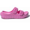 GLOBALWIN Recovery Slides For Women Mia Comfortable Sandals With Arch Support Indoor Outdoor Cloud Slippers Reduce Stress on Feet Lightweight(Ss233 Pink)