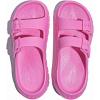GLOBALWIN Recovery Slides For Women Mia Comfortable Sandals With Arch Support Indoor Outdoor Cloud Slippers Reduce Stress on Feet Lightweight(Ss233 Pink)