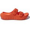 GLOBALWIN Recovery Slides For Women Mia Comfortable Sandals With Arch Support Indoor Outdoor Cloud Slippers Reduce Stress on Feet Lightweight(Ss233 Vibrant Orange)