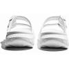 GLOBALWIN Recovery Slides For Women Mia Comfortable Sandals With Arch Support Indoor Outdoor Cloud Slippers Reduce Stress on Feet Lightweight(Ss233 White)