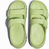GLOBALWIN Recovery Slides For Women Mia Comfortable Sandals With Arch Support Indoor Outdoor Cloud Slippers Reduce Stress on Feet Lightweight(Ss235 Evening Primrose Blue)