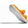 GLOBALWIN Recovery Slides For Women Mia Comfortable Sandals With Arch Support Indoor Outdoor Cloud Slippers Reduce Stress on Feet Lightweight(Ss235 Yellow White)