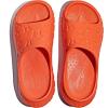 GLOBALWIN Sports Recovery Slides for Women Ava Sports Sandals With Comfortable Arch Support Indoor Outdoor Cloud Slippers Reduce Stress on Feet Lightweight Pillow Slides(Ss231 Vibrant Orange)