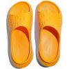 GLOBALWIN Sports Recovery Slides for Women Ava Sports Sandals With Comfortable Arch Support Indoor Outdoor Cloud Slippers Reduce Stress on Feet Lightweight Pillow Slides(Ss232 Yellow White)