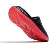 GLOBALWIN Sports Recovery Slides for Women Ava Sports Sandals With Comfortable Arch Support Indoor Outdoor Cloud Slippers Reduce Stress on Feet Lightweight Pillow Slides(Ss232 Black Red)