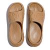 GLOBALWIN Sports Recovery Slides for Women Ava Sports Sandals With Comfortable Arch Support Indoor Outdoor Cloud Slippers Reduce Stress on Feet Lightweight Pillow Slides(Ss231 Khaki)