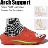 GLOBALWIN Sports Recovery Slides for Women Ava Sports Sandals With Comfortable Arch Support Indoor Outdoor Cloud Slippers Reduce Stress on Feet Lightweight Pillow Slides(Ss231 Vibrant Orange)