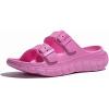 GLOBALWIN Recovery Slides For Women Mia Comfortable Sandals With Arch Support Indoor Outdoor Cloud Slippers Reduce Stress on Feet Lightweight(Ss233 Pink)
