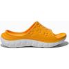 GLOBALWIN Sports Recovery Slides for Women Ava Sports Sandals With Comfortable Arch Support Indoor Outdoor Cloud Slippers Reduce Stress on Feet Lightweight Pillow Slides(Ss232 Yellow White)