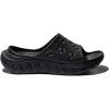 GLOBALWIN Sports Recovery Slides for Women Ava Sports Sandals With Comfortable Arch Support Indoor Outdoor Cloud Slippers Reduce Stress on Feet Lightweight Pillow Slides(Ss231 Black)