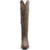 GLOBALWIN Women’s Cowboy Western Fashion Over The Knee Thigh High Cowgirl Boots Low Heel(23yy08 Brown)