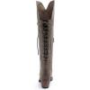 GLOBALWIN Women’s Cowboy Western Fashion Over The Knee Thigh High Cowgirl Boots Low Heel(23yy08 Brown)