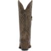 GLOBALWIN Women’s Mid Calf Western Cowboy Boots Cowgirl Boots for Women with Floral Embroidery Side Zipper Chunky Heel(23yy13 Dark Brown)