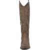 GLOBALWIN Women’s The Western Cowboy Cowgirl Embroidered Knee High Boots(23yy12 Brown2)