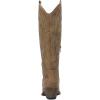 GLOBALWIN Women’s The Western Cowboy Cowgirl Embroidered Knee High Boots(23yy12 Camel)