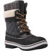 GLOBALWIN Women’s Waterproof Winter Boots Snow Boots For Women(1910 Black/Grey)