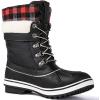 GLOBALWIN Women’s Waterproof Winter Boots Snow Boots For Women(1910 Black/Multi)