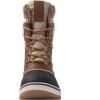 GLOBALWIN Women’s Waterproof Winter Boots Snow Boots For Women(1910 Brown/Beige)