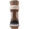 GLOBALWIN Women’s Waterproof Winter Boots Snow Boots For Women(1910 Brown/Beige)