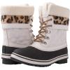 GLOBALWIN Women’s Waterproof Winter Boots Snow Boots For Women(1910 White)