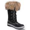 kingshow Globalwin Women’s Winter Snow Boots(1707black)