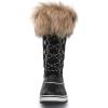 kingshow Globalwin Women’s Winter Snow Boots(1707black)