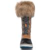 kingshow Globalwin Women’s Winter Snow Boots(1707wheat/Grey)