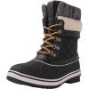 GLOBALWIN Women’s Waterproof Winter Boots Snow Boots For Women(1910 Black)