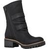 GLOBALWIN Lace up Mid Calf Motorcycle Fashion Festival Boots Combat Riding Military Boots for Women(19yy19black)