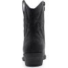 GLOBALWIN Women’s Mid Calf The Western Cowboy Boots Fashion Cowgirl Boots For Women Low Heel(Black)