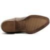 GLOBALWIN Women’s Mid Calf The Western Cowboy Boots Fashion Cowgirl Boots For Women Low Heel(Camel)