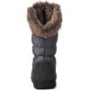 GLOBALWIN Women’s Snow Boots Waterproof Mid-Calf Winter Boots with Thermal Fleece Lining, Insulated Cold Weather Protection, and Non-Slip Sole for Snowy Commutes(1817 Grey4)